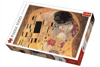 Puzzle Polibek 1000 dílků v krabici 40x27x6cm