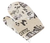 Kuchyňská chňapka - kafíčko - chňapka 28x18 cm