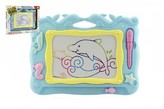 Magnetická tabulka kreslící plast 18x12cm v krabici 37x28x4cm