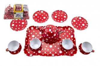 Plechové nádobí 15ks v blistru 24x13x16cm