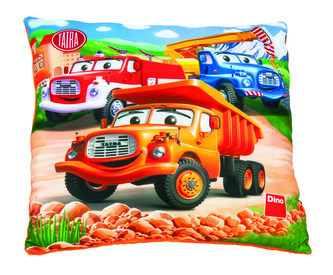 Polštářek plyšový Tatra 30x30cm v sáčku 0+