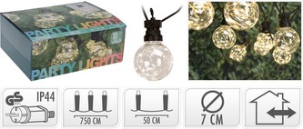 Světelný řetěz LED PARTY 10 žárovek 100LED