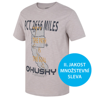 Pánské bavlněné triko Tee PCT Path M šedá - L