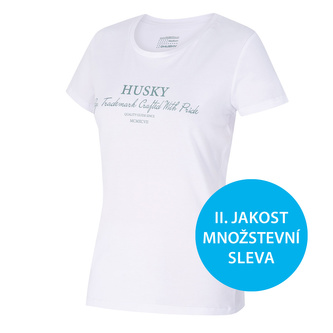 Dámské bavlněné triko Tee Pride L bílá - XL