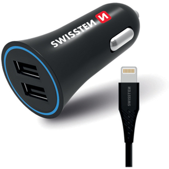 LIGHTING KABEL SWISSTEN CL 2,4A Power 2x USB