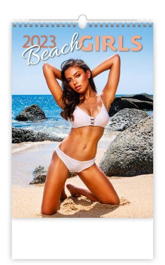 Kalendář nástěnný 2023 - Beach Girls