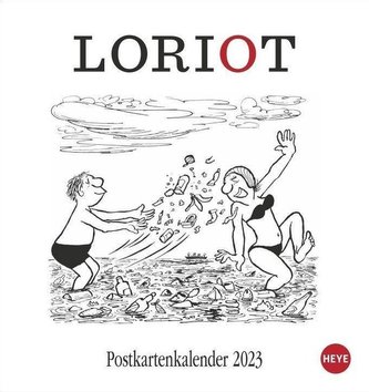 Loriot Postkartenkalender 2023