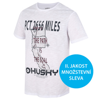 Pánské bavlněné triko Tee PCT Path M bílá - M
