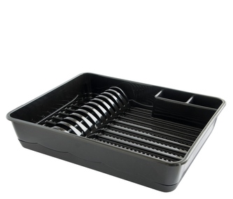 Odkapávač na nádobí CLASSIC II+podn 43x35 černý