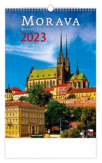 Kalendář nástěnný 2023 - Morava