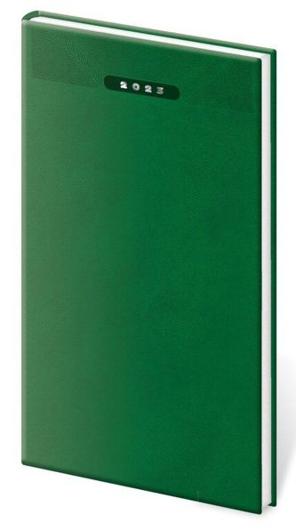 Diář 2023 Print - zelená, týdenní, kapesní