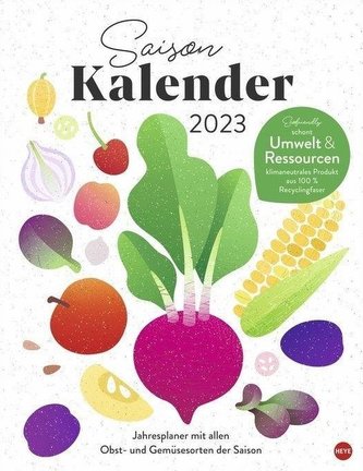 Ecofriendly Saisonkalender 2023