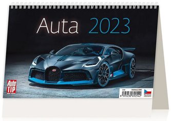 Kalendář stolní 2023 - Auta