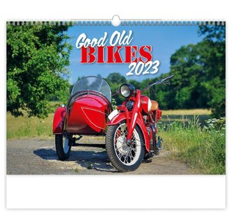 Kalendář nástěnný 2023 - Good Old Bikes