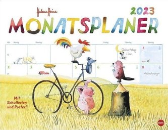 Helme Heine Monatsplaner 2023