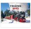 Kalendář nástěnný 2023 - Trains
