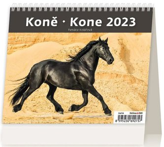 Kalendář stolní 2023 - MiniMax Koně