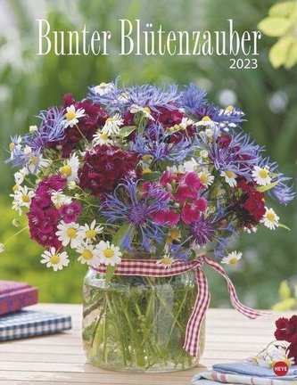 Bunter Blütenzauber Posterkalender 2023
