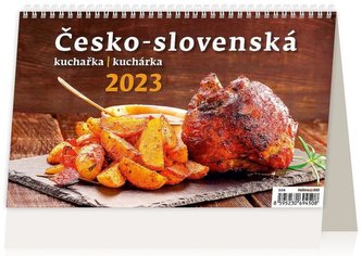 Kalendář stolní 2023 - Česko-slovenská kuchařka
