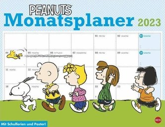 Peanuts Monatsplaner 2023