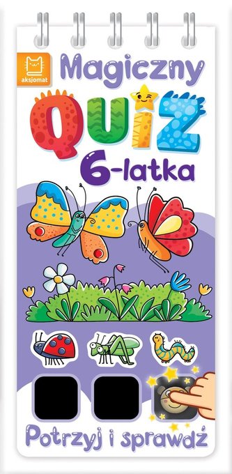 Magiczny quiz 6-latka Potrzyj i sprawdź!