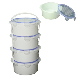 Jídlonosič plast 4x1,5L FULL HERMETIK