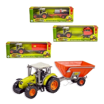 Traktor s přívěsem Farm