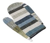 Kuchyňská chňapka - dlaždice modrošedé - chňapka 28x18 cm