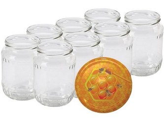 sklenice zavařovací 720ml TWIST 82 + víčka MED (8ks)