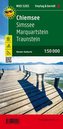 Chiemsee, Wander-, Rad- und Freizeitkarte 1:50.000, freytag & berndt, WKD 5203, mit Infoguide