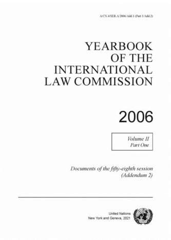 Yearbook of the International Law Commission 2006