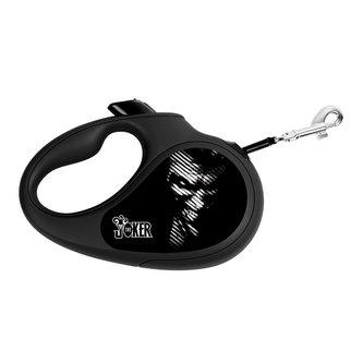 Waudog vodítko samonavíjecí DC Dark Joker - 50kg/5m/L