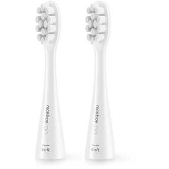Niceboy ION Sonic toothbrush heads 2 pcs Soft white
