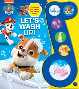 Little Music Note 6-Button Plus Paw Patrol Let's Wash Up!