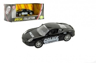 Auto policie kov/plast 9cm v krabičce