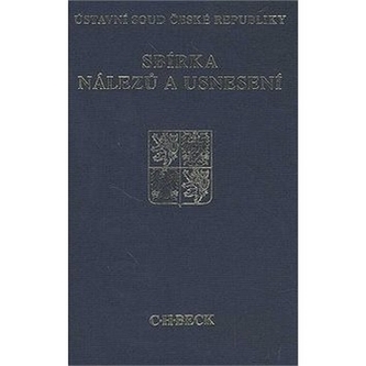 Sbírka nálezů a usnesení ÚS ČR, sv. 58 (vč. CD)