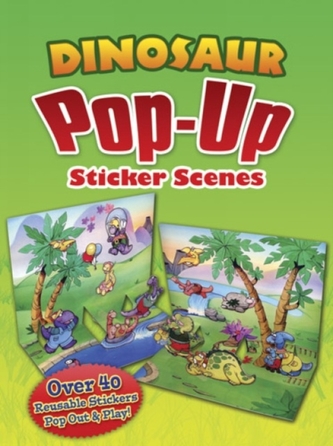 Dinosaur PopUp Sticker Scenes