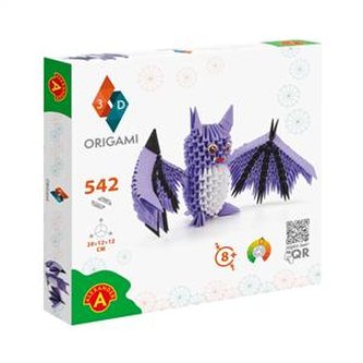 Origami 3D -  Nietoperz