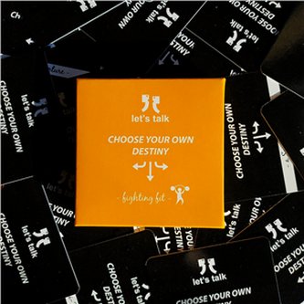 Karty Konwersacyjne Let's talk Fighting fit Choose your own dest
