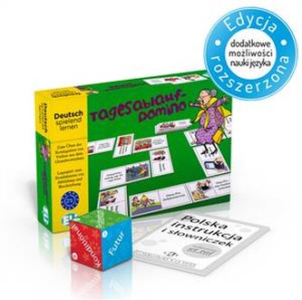 Das Tagesablauf Domino - gra językowa (niemiecki)