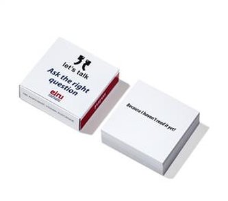 Karty Konwersacyjne - Let's talk mini - ASK THE RIGHT QUESTION