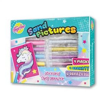 STNUX Piaskowe obrazki jednorożec 7038