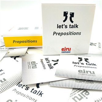 Karty Konwersacyjne - Let's talk mini - PREPOSITIONS
