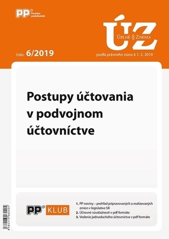 UZZ 6/2019 Postupy účtovania v podvojnom účtovníctve