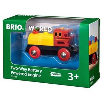 BRIO Parowóz żółto-czerwony 33594 (drewniane)