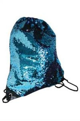 Worek cekinowy różowo - fioletowy