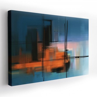 Obraz na plátně MODERN I. 120x80 cm Mybesthome