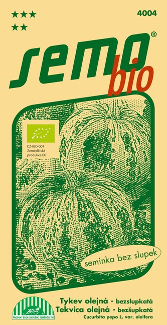 BIO Tykev olejná - Eso bezslupkatá 10s