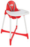Židlička dětská vysoká červená