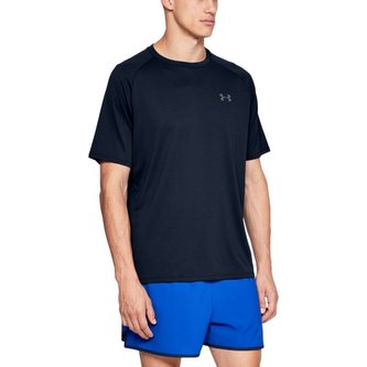 Tričko Tech SS Tee 2.0 Navy - Under Armour - Velikost: S